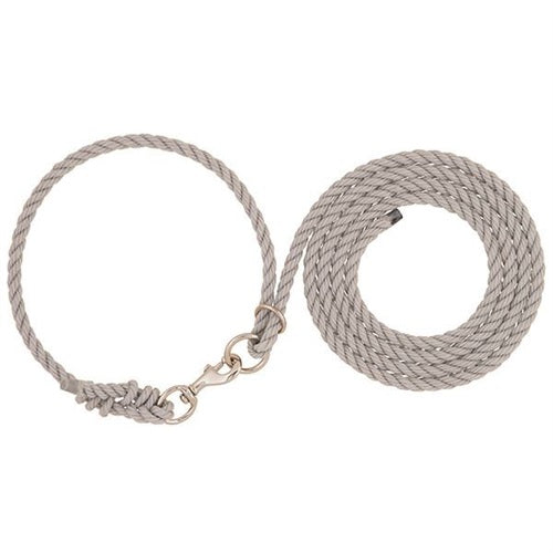 COW NECK ROPE HLTR GRAY WEAVER
