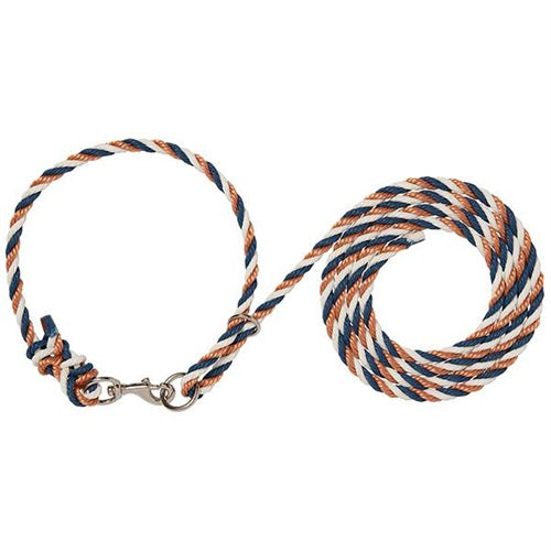 COW NECK ROPE HLTR COP/NVY/WH WEAVER