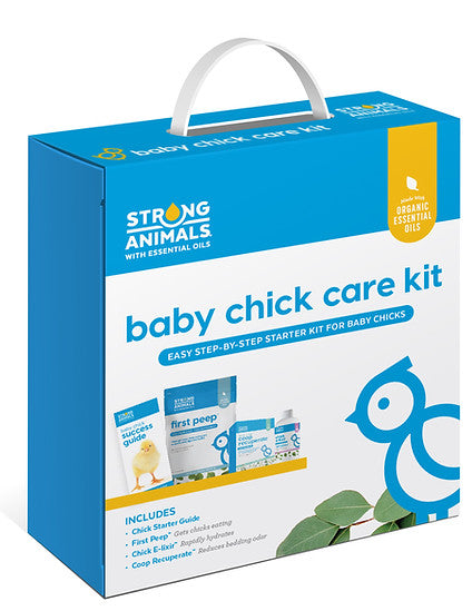 BABY CHICK CARE KIT STRONG ANIMALS
