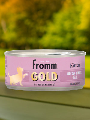 FROMM CAT CAN KITTEN GOLD 5.5 OZ IND