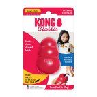 DOG TOY KONG CLASSIC RED SMALL