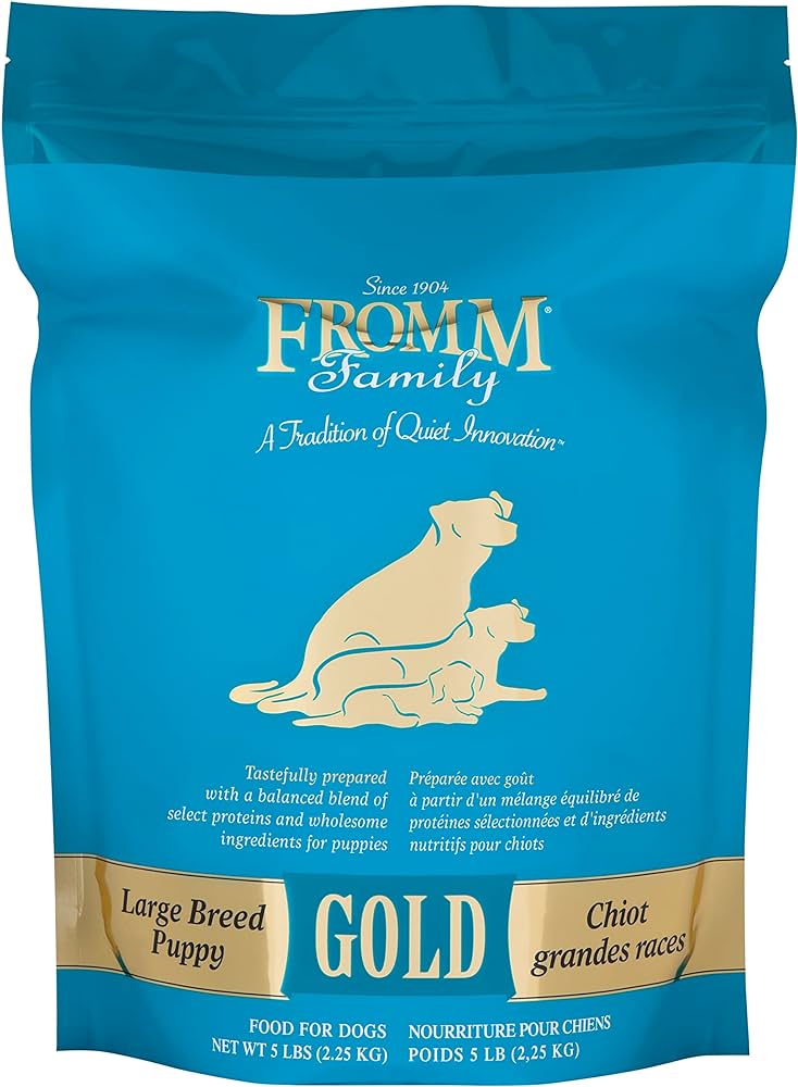 FROMM PUPPY GOLD LG/BR BLUE 30#