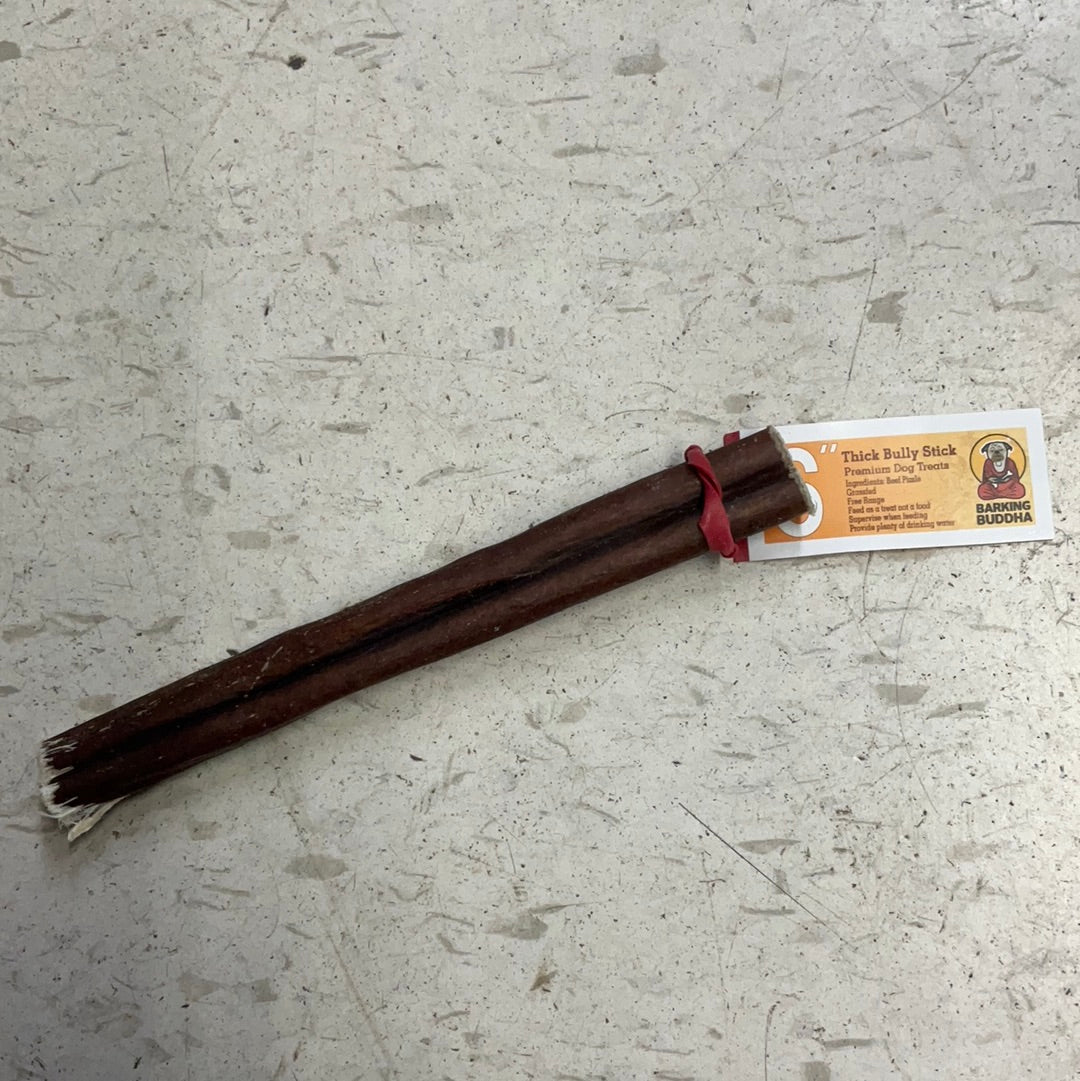 BB THICK BULLY STICK 6"
