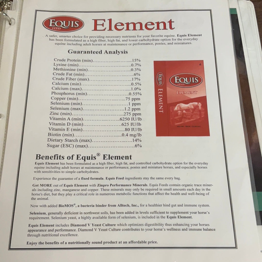 EQUIS ELEMENT 50#